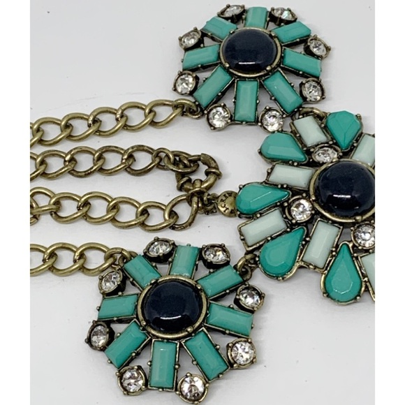 J. Crew Green & Navy Blue Necklace - Picture 3 of 3